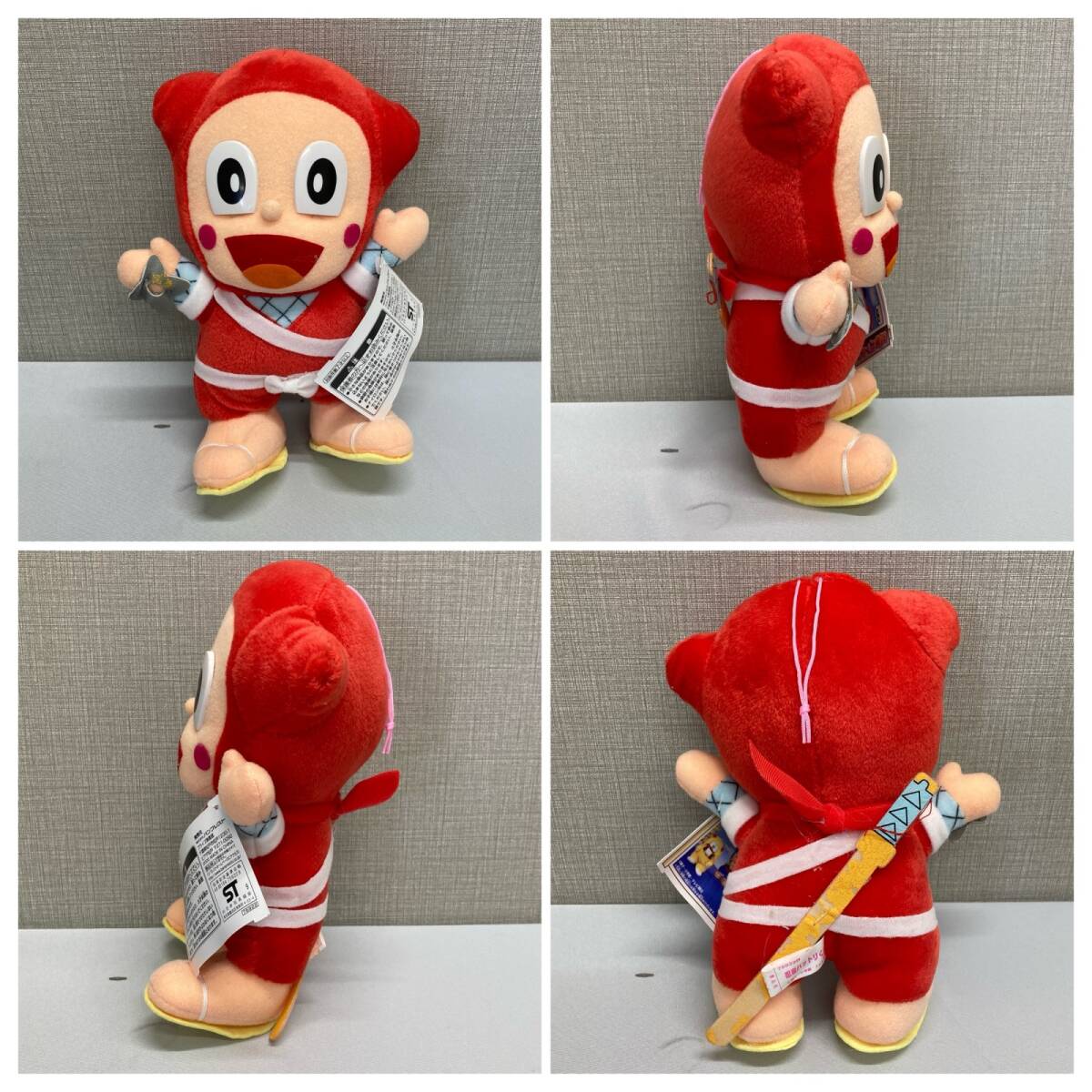 新品】実写版 忍者ハットリくん + 忍者怪獣ジッポウ ソフビ セット