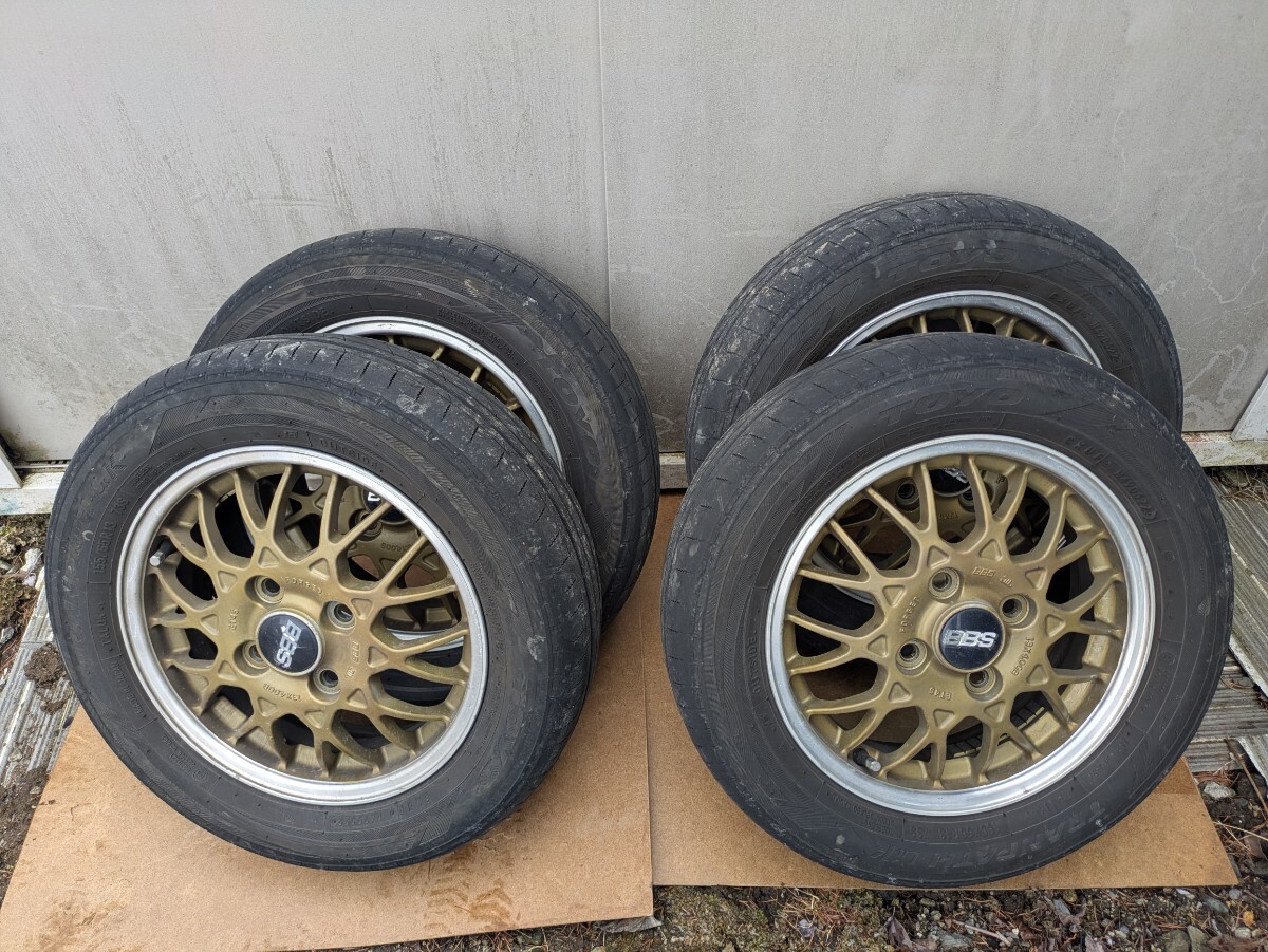 スバル純正BBS サンバーが幸せになれる 155/80-13の落札情報詳細 