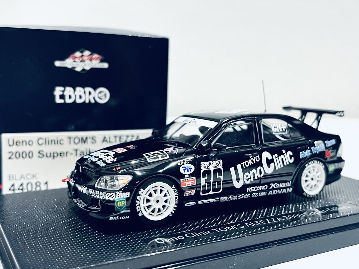 傷や汚れあり】エブロ 1/43 ネッツ マジョーラ コーセー アルテッツァ