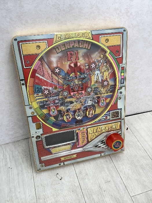 中古】昭和レトロ パチンコ おもちゃ 玩具 開放台 DENPACHI BIG WAN