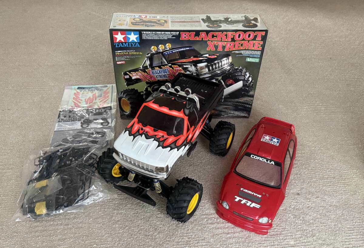 タミヤ ブラックフット ボディ クローラー フォード f150 ジャンクの