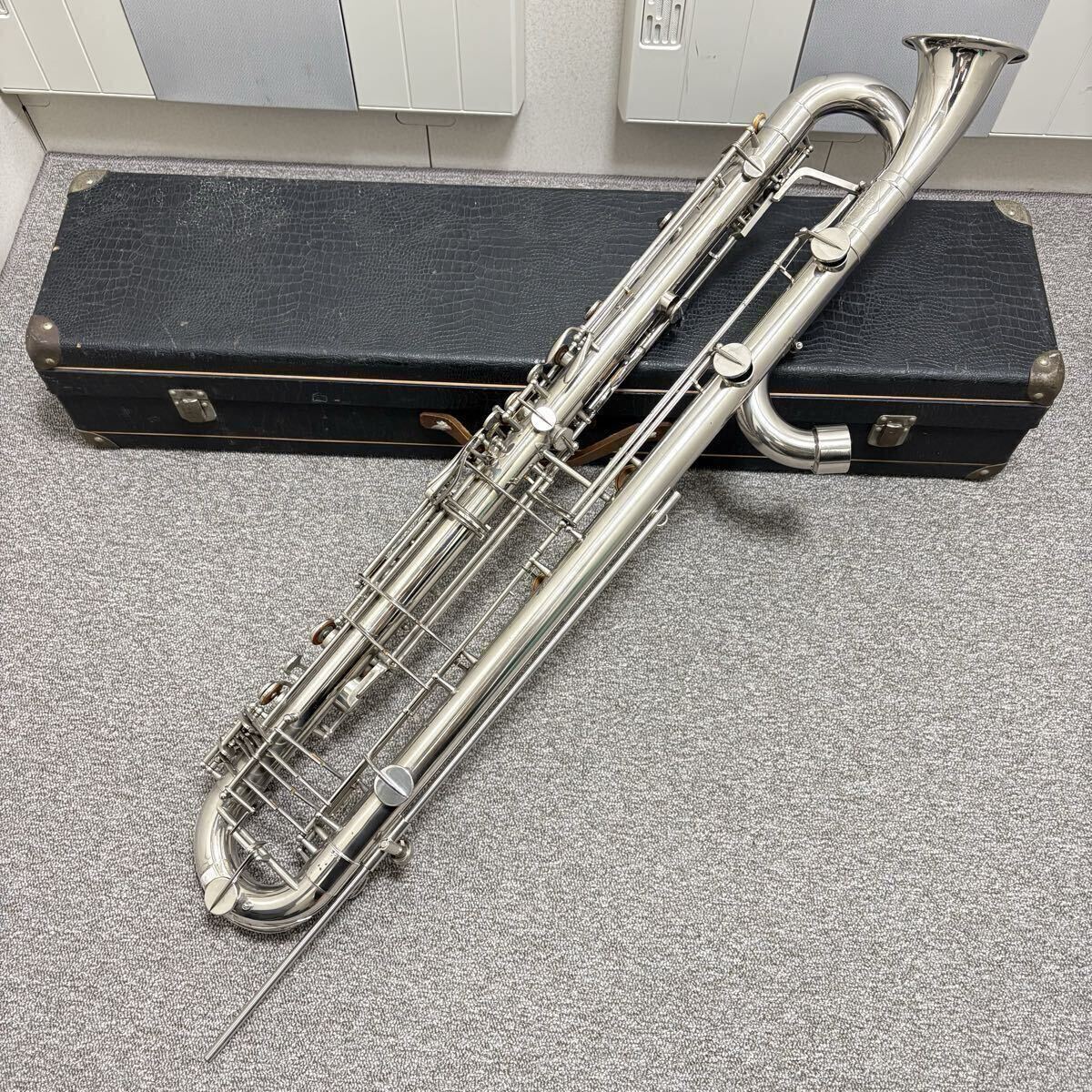 中古】ルブラン☆EEbコントラアルトクラリネットLow C水道管☆調整済み