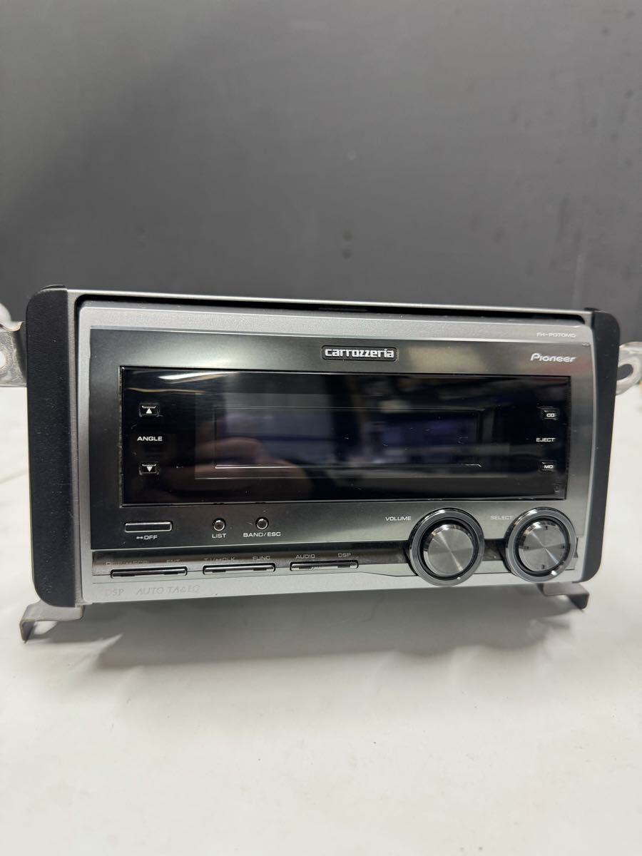古いモデルのためジャンク品】♪♪SANYO EXCEDIO 2DIN CD/MD