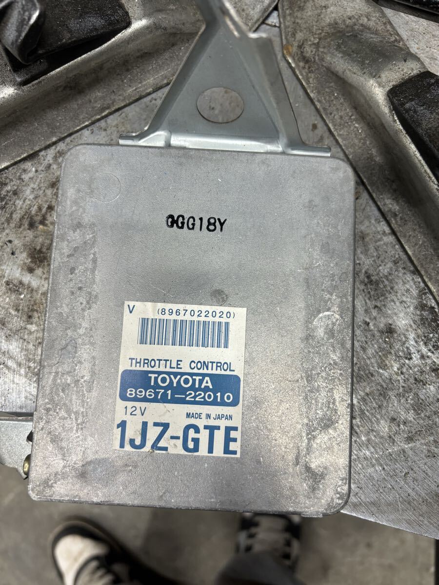 トヨタ純正 JZS161 16 アリスト 2JZ-GTE ターボ 純正 電子スロットル