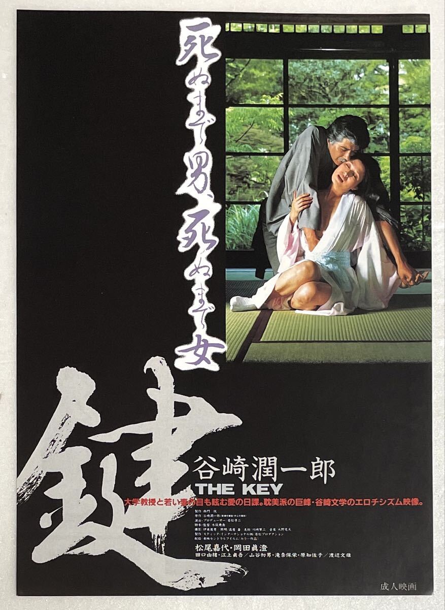 レーザーディスクTHE KEY 谷崎潤一郎原作　レア物　岡田真澄主演　再生確認済 中古】◇LD 鍵/松尾嘉代・岡田真澄 原作：谷崎潤一郎の落札情報詳細