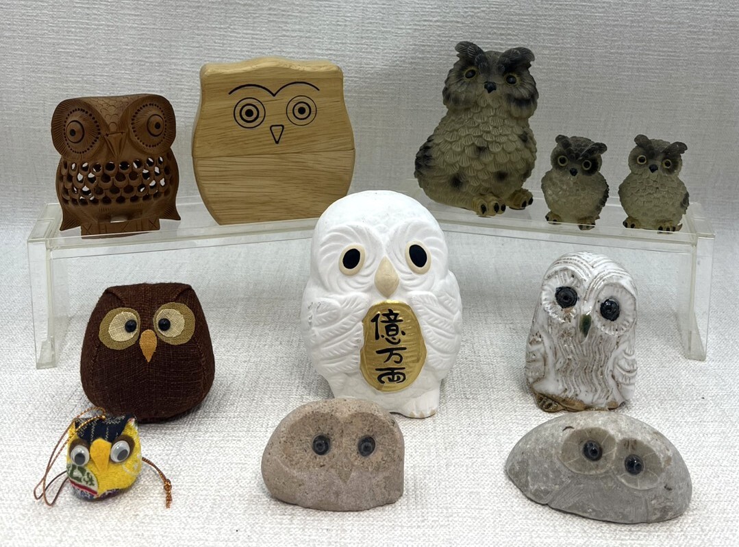 ふくろう オブジェ」の直近30日のオークション落札価格一覧 - オークフリー