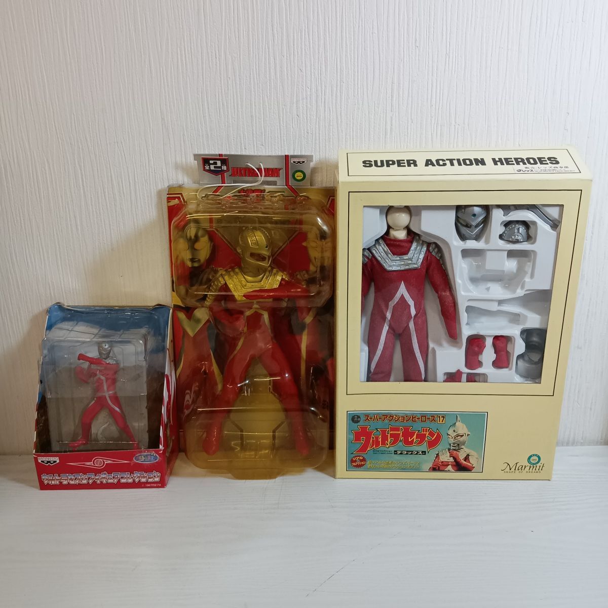 1円～ マーミット スーパーアクションヒーローズ ウルトラセブン 未