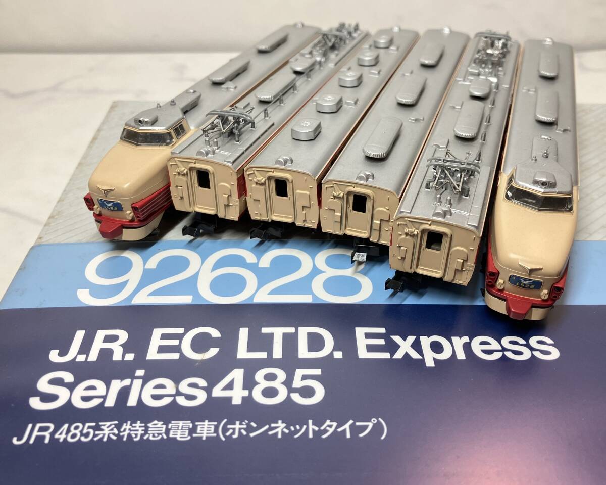 TOMIXベース JR485系ボンネット 訓練車 先頭車細密加工品 常磐線 勝田