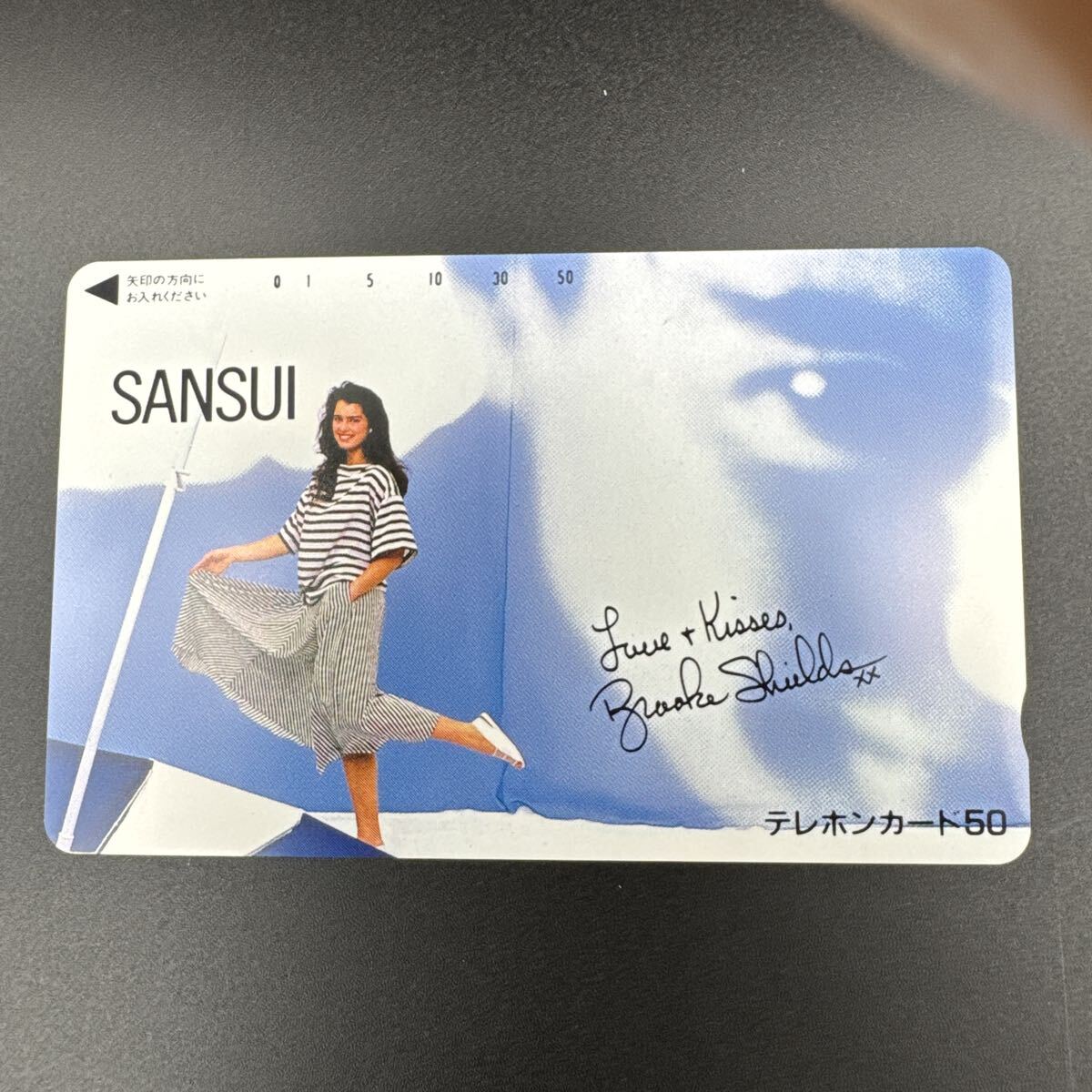 ブルック・シールズ　サイン　証明書付 マイケル・ジャクソン & ブルック・シールズ 直筆サイン入り写真 証明