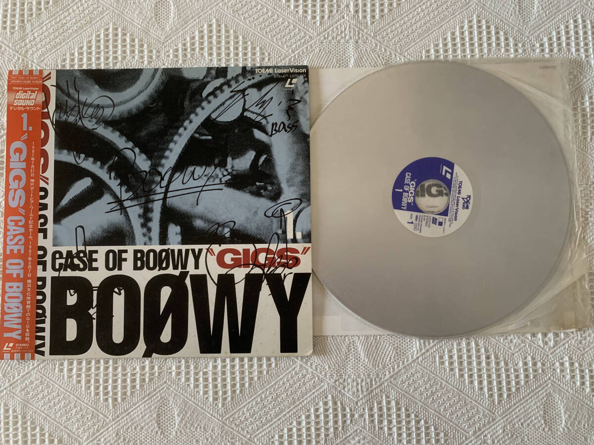 BOOWY 【GIGS CASE OF BOOWY】4本セットGIGS VHSの落札情報詳細