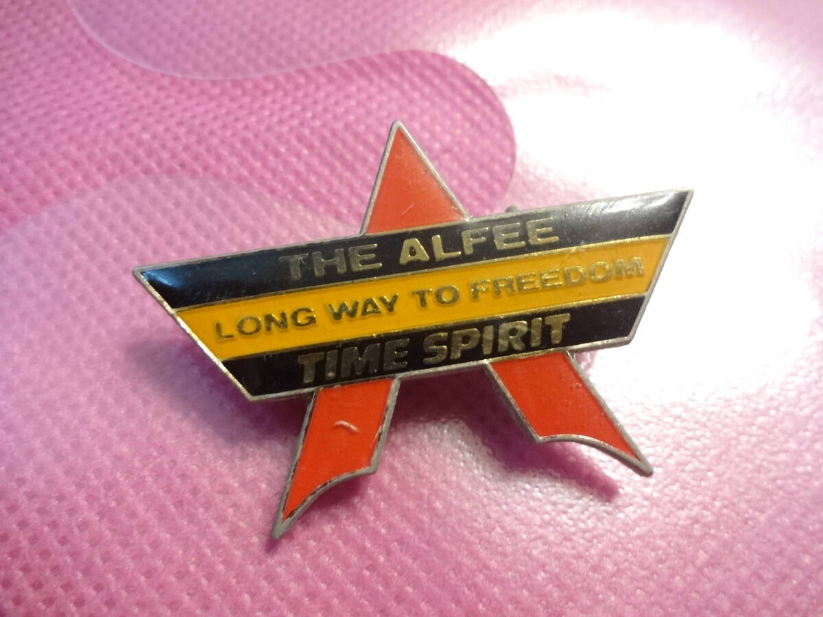 中古】【直筆サイン色紙】「THE ALFEE/アルフィー」1988年 TIME SPIRIT