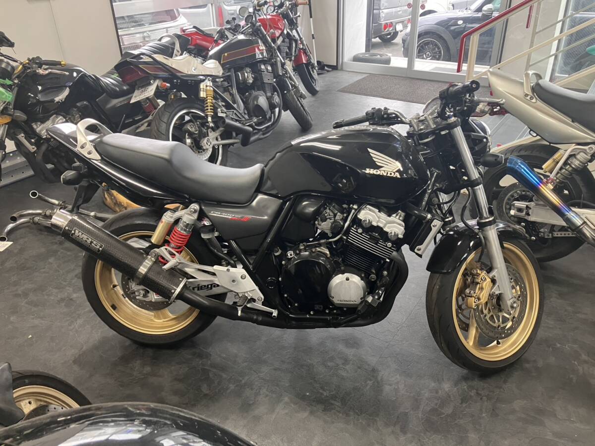 傷や汚れあり】カワサキのニンジャ250 ネイキッド仕様。エンジンセル一