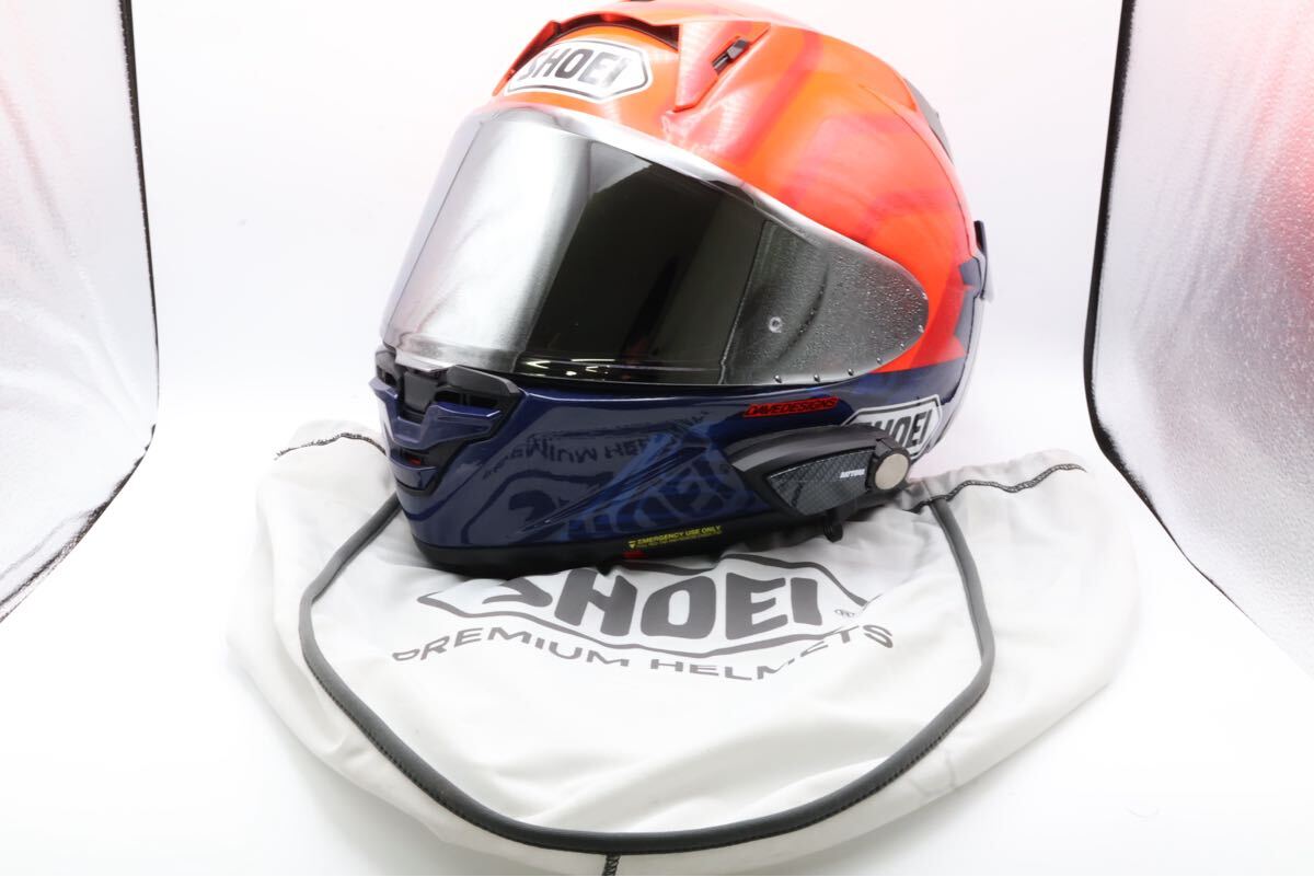 超美品！SHOEI X-FOURTEEN KAGAYAMA5 SIZE:M ミラーシールド付 中古
