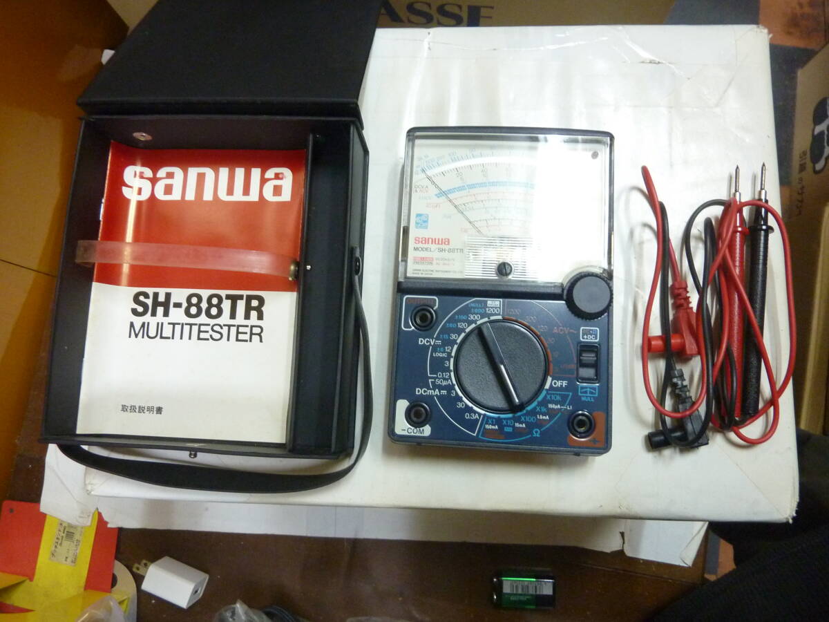 ☆ マルチ テスター SANWA ZX-505 MULTITESTER アナログテスター ☆の