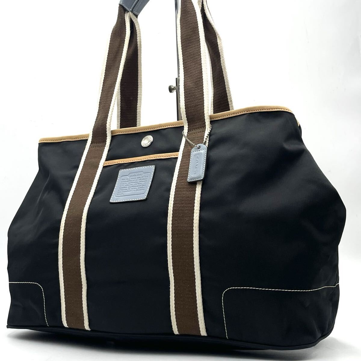 メンズ！ 定価￥89,250- 美品 COACH コーチ 70253 牛革 レザー