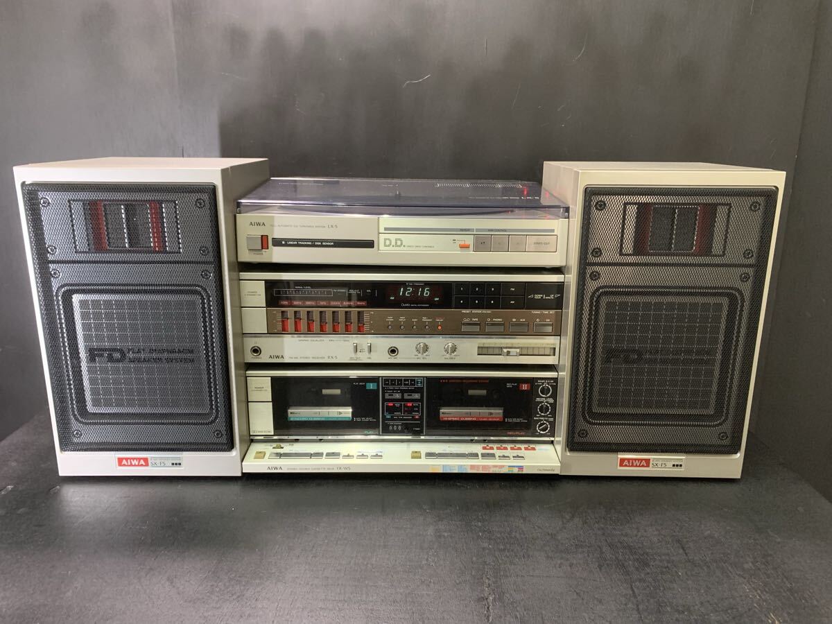 AIWA FX-A12 検索用語→着ゆう×2アイワシステムコンポの落札情報詳細