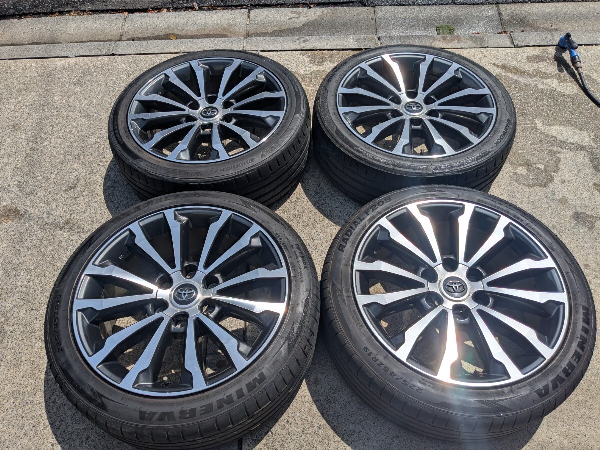 トヨタ 215系 ハイラックスサーフ 純正ホイール 17インチ 4本 7.5