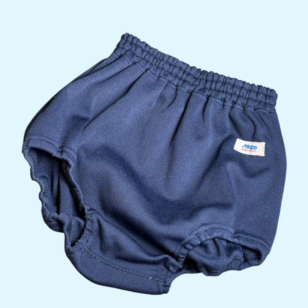 当時物 ASICS アシックス デポルテメイト ブルマー 濃紺 ブルマー 体操