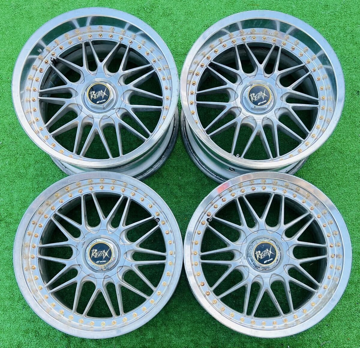 レザックス1 18インチ アルミホイール リバレルベース　pcd 114.3 WEDS（ウェッズ） ホイール RIZLEY DI 18インチ 7.5J インセット38 48