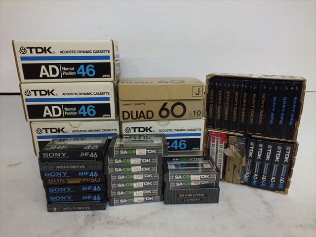 未使用】〇未使用品〇メーカー各社 カセットテープ 21本セット（1