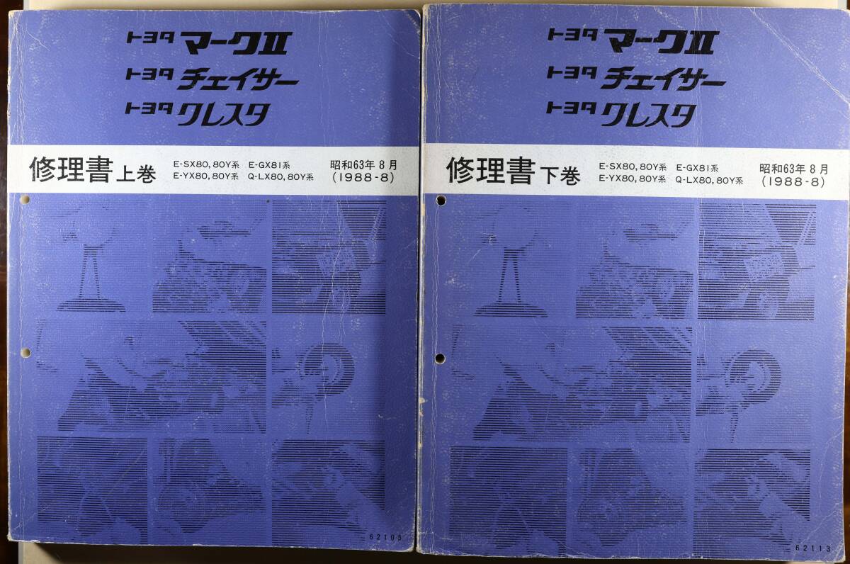 ☆[72772・旧車] 昭和63年 トヨタ マークⅡ / チェイサー / クレスタ 