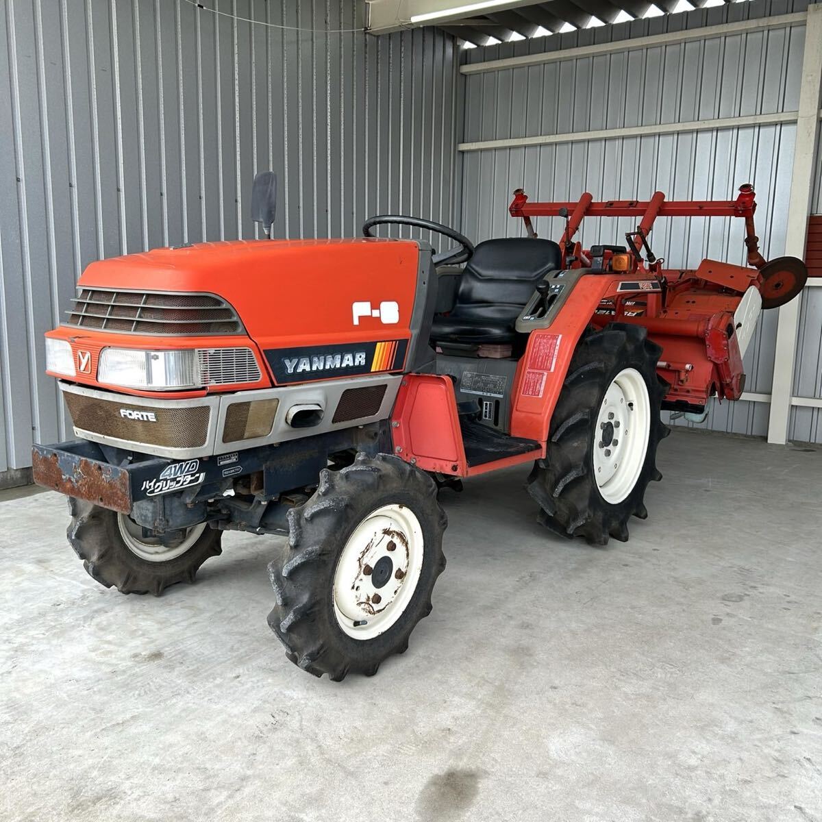 中古】ヤンマー トラクター フォルテ F250 25馬力 4WD ハイグリップ
