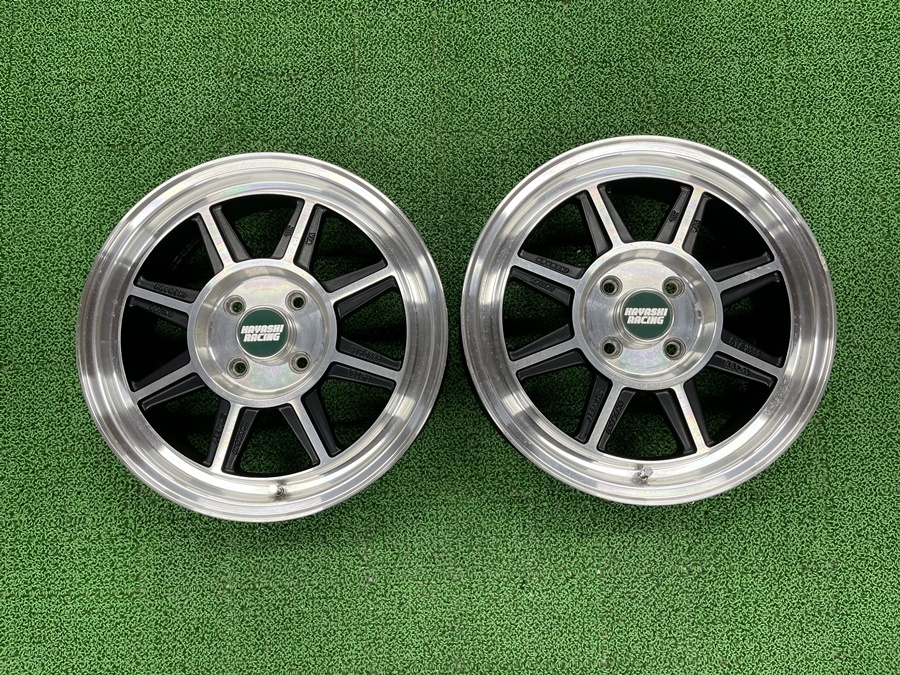 ハヤシレーシング ハヤシストリート 15インチ7J-15 4H ＋38 PCD100 4本