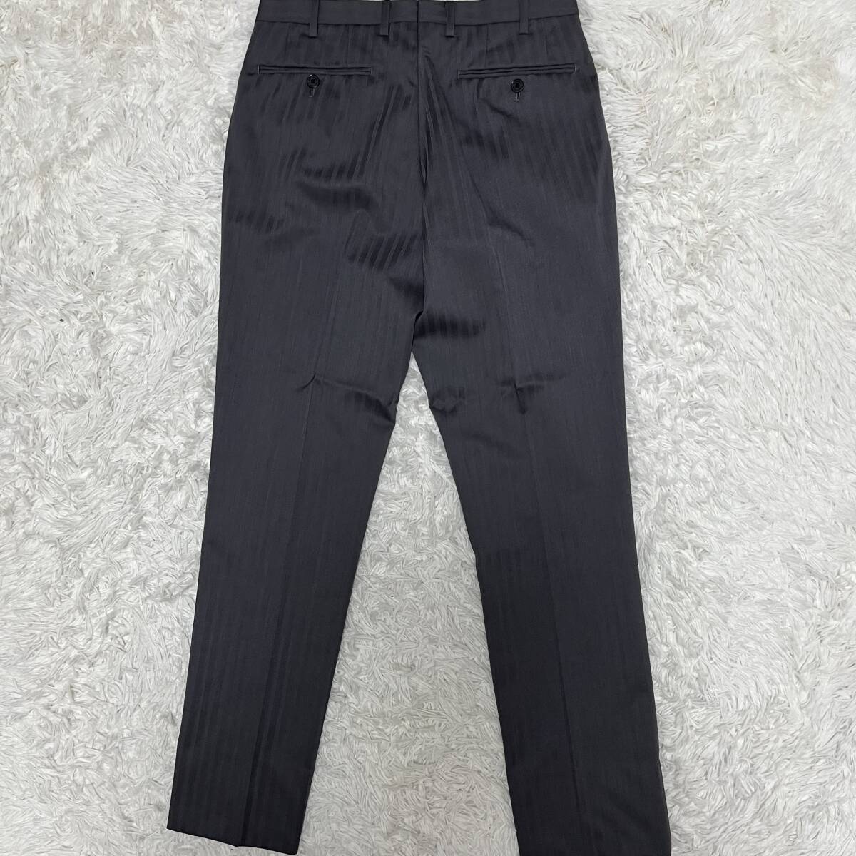 美品 バーバリーブラックレーベル ホース釦 背裏ノバチェック