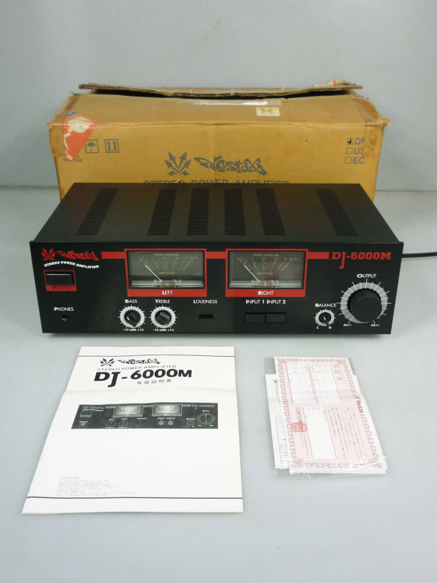 □□【レア】Vestax DJ-6000M パワーアンプ Yahoo!オークション