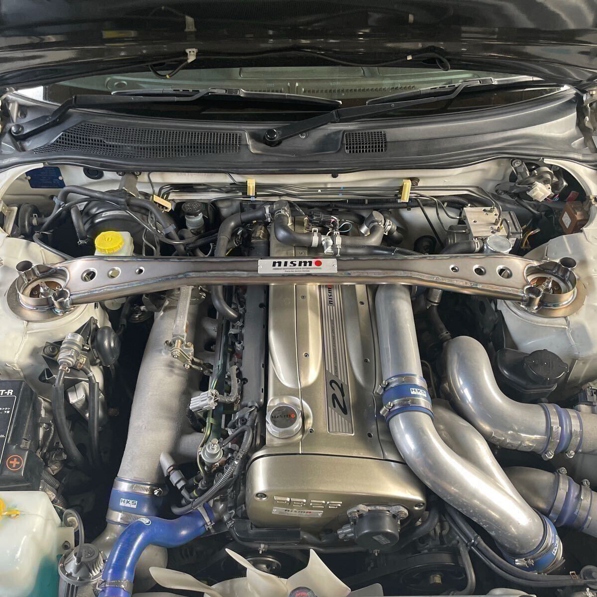 RB26純正インテークパイプ改 バフ掛け 仕切り加工 美品 BNR32 BCNR33