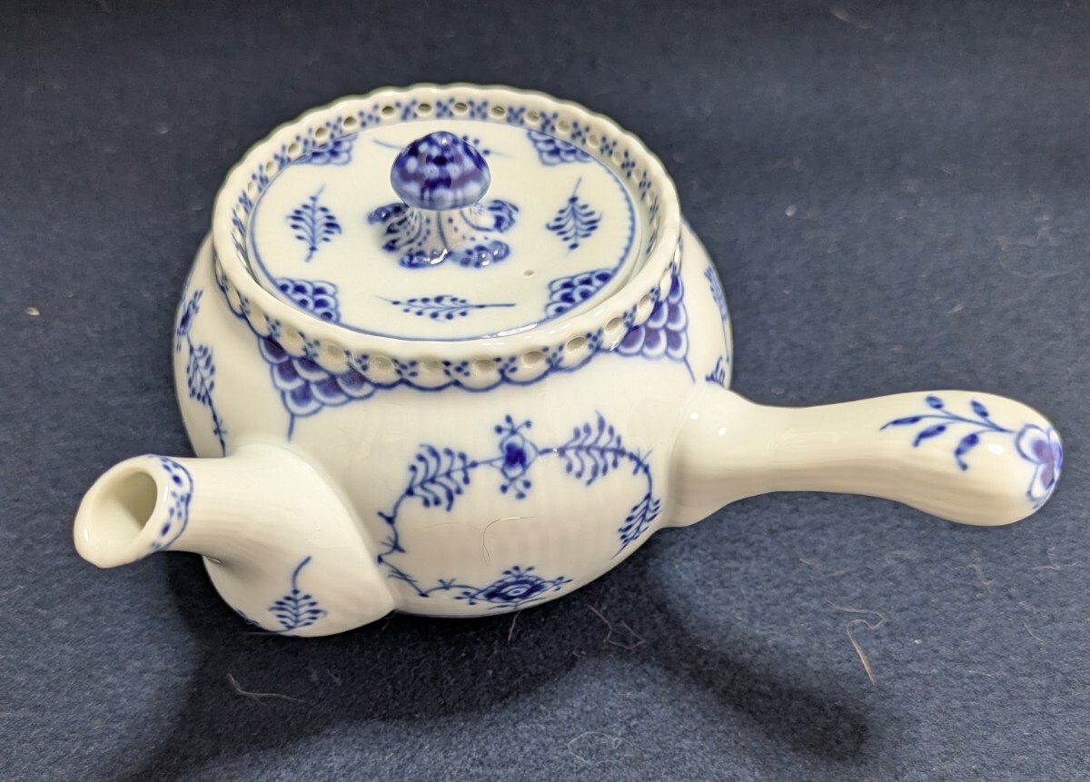 珍品 ロイヤルコペンハーゲン 貫入青磁 抹茶茶碗 茶道具 北欧美術 高さ