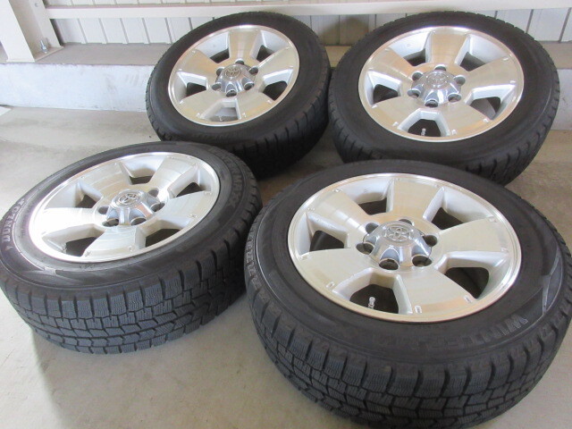 トヨタ 215系 ハイラックスサーフ 純正ホイール 17インチ 4本 7.5