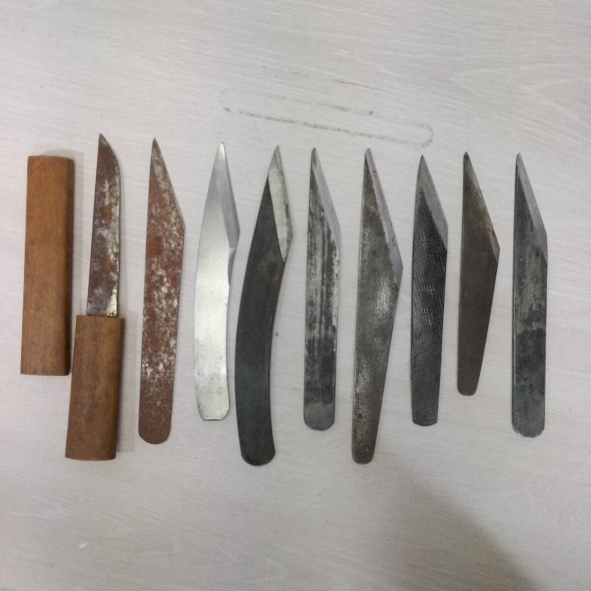 A1677】美品☆ 切り出し小刀 関国光 小刀 木工 ナイフ 接ぎ木 園芸 