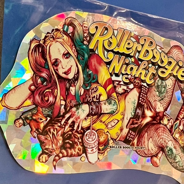 新品】ロッキンジェリービーン ローラーブーギーナイト ステッカー