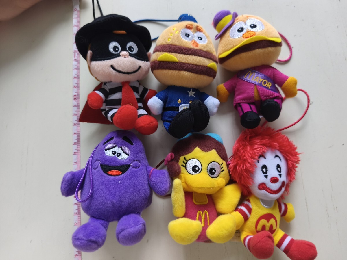 年代物】マクドナルド ビッグマックポリス ソフビ人形 年代物