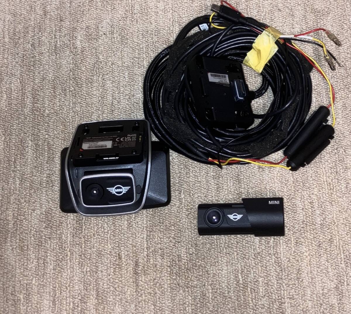 新品】BMW MINI 純正品 ドライブレコーダー TCL製 新品未使用 フロント