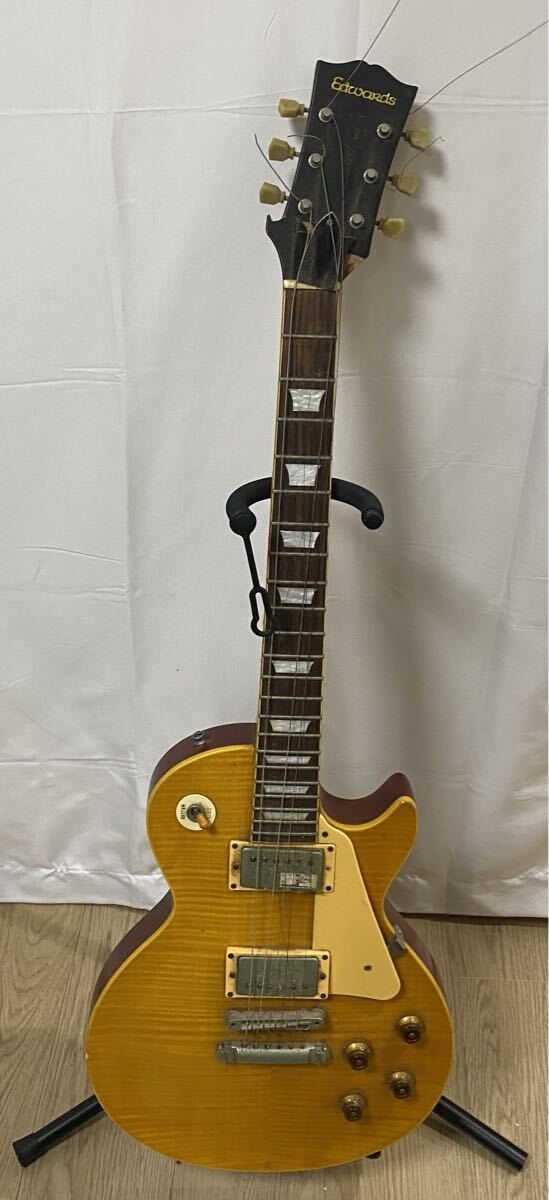 □ EDWARDS by ESP エドワーズ □ レスポールカスタム ダンカン P-90×2