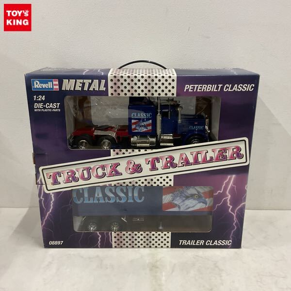 1970~80年代 シンセイ ピータービルト 352 ダンプトレーラー 1/128