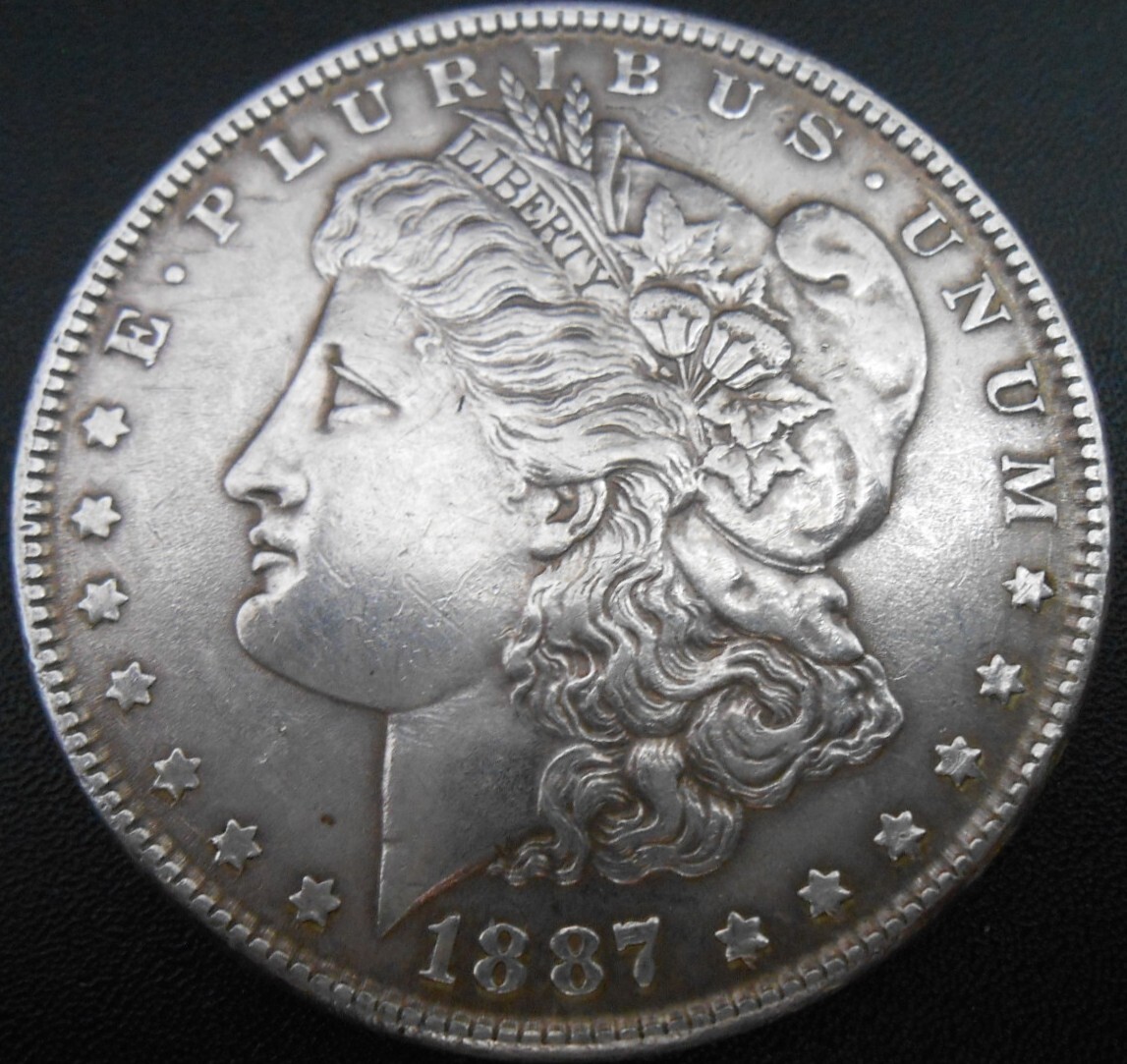 A315)古銭 外国硬貨 アメリカ合衆国 ルンペン記念幣 モルガン 量目