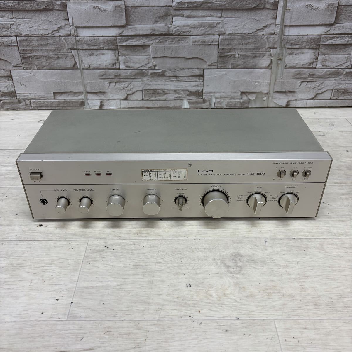 中古】中古品/HITACHI/LO-D/ステレオアンプ/STEREO AMPLIFIER/HA-700
