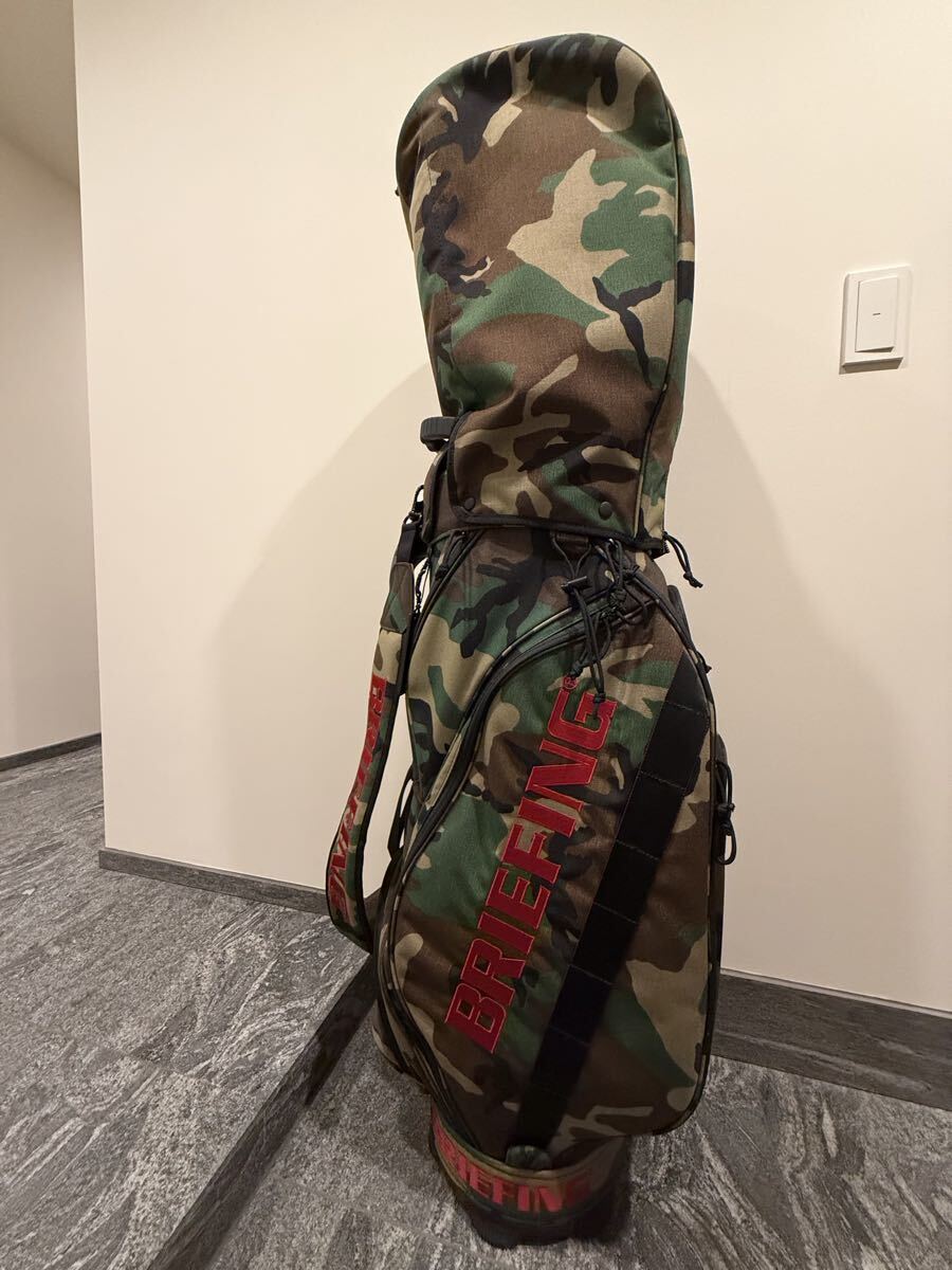 新品】BRIEFING ブリーフィング キャディーバッグ 新品 未使用 迷彩 新品】BRIEFING ブリーフィング キャディーバッグ 新品 未使用 迷彩