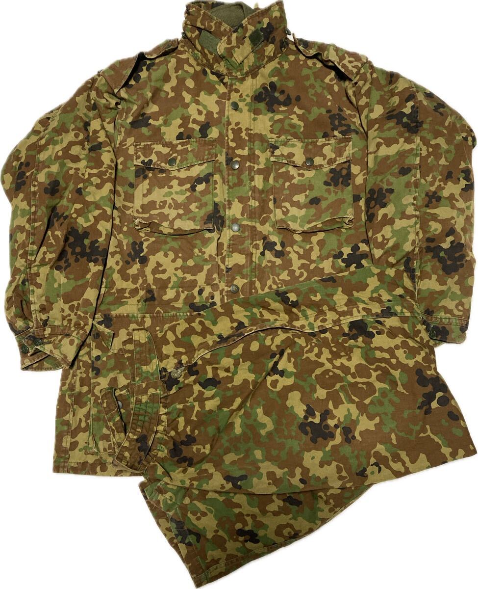 ◎送料無料◎多少難あり 陸上自衛隊 防寒戦闘服外衣上下ライナー付き