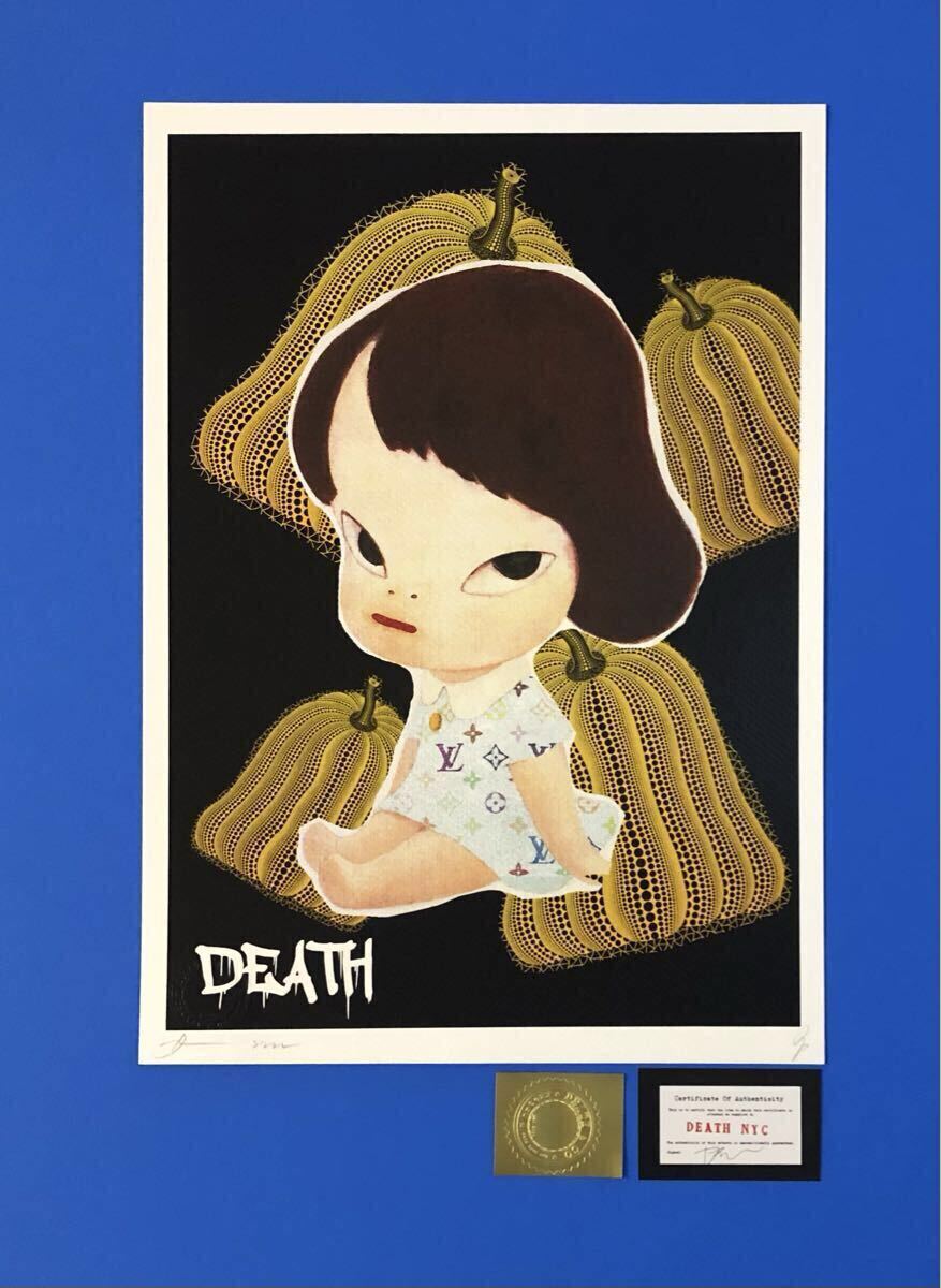 未使用】DEATH NYC アートポスター 世界限定100枚 奈良美智