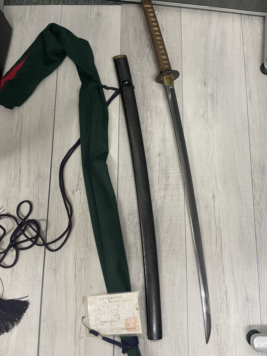 中古】T862. セイウチ牙 全長67.5cm 総重量2.5kg / 彫刻美術置物飾物