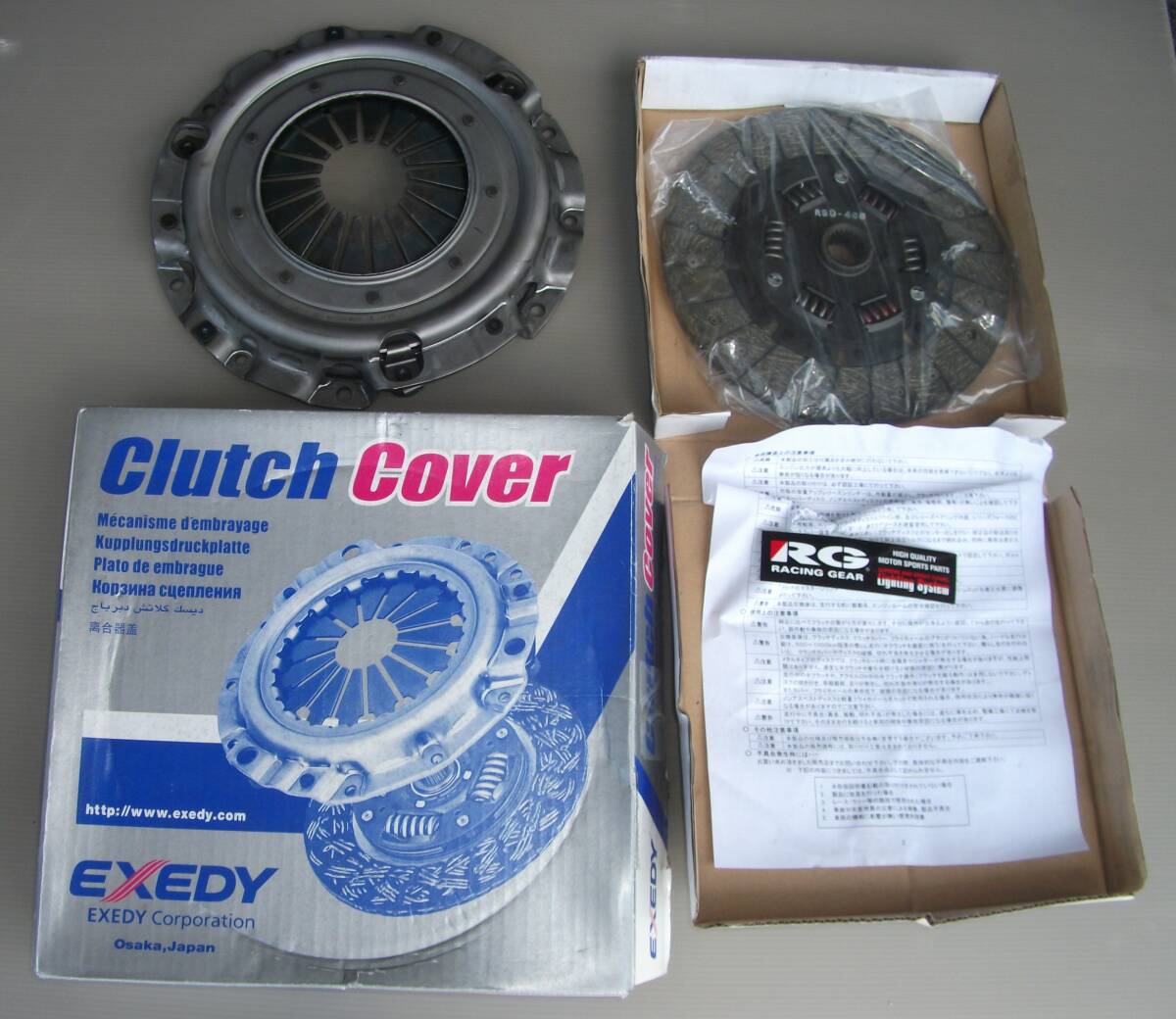 未使用】Z33 前期 EXEDY クラッチ セット クラッチカバー クラッチ 