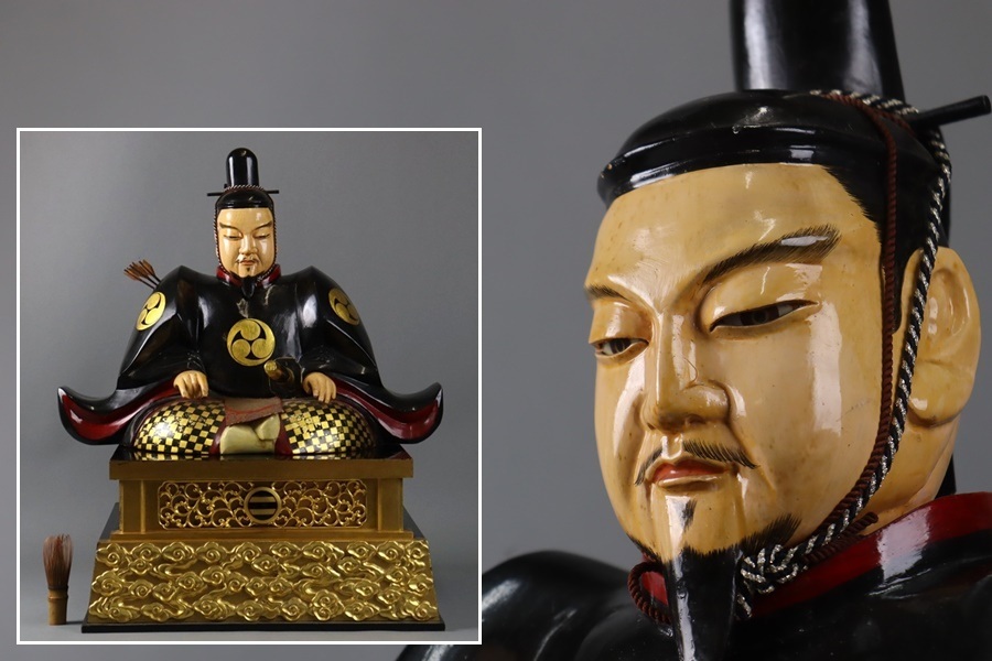 古瓦⑧三つ巴紋軒丸瓦 色々 神社仏閣 屋根 瓦 古物の落札情報詳細