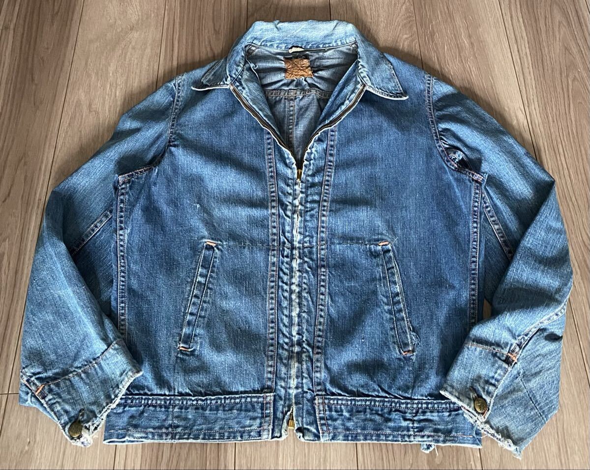 Levi's リーバイス WORKERS ジップアップ デニムワークジャケット