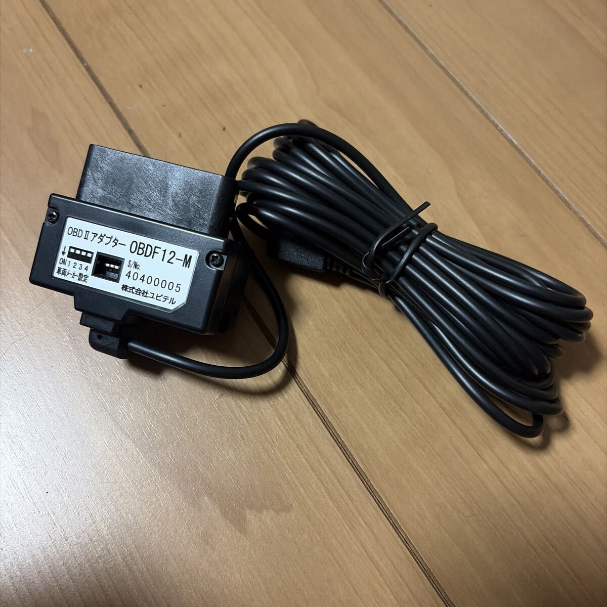 新品】【新品】ユピテル OBD2アダプター OBDF12-RD 取説・適合表付