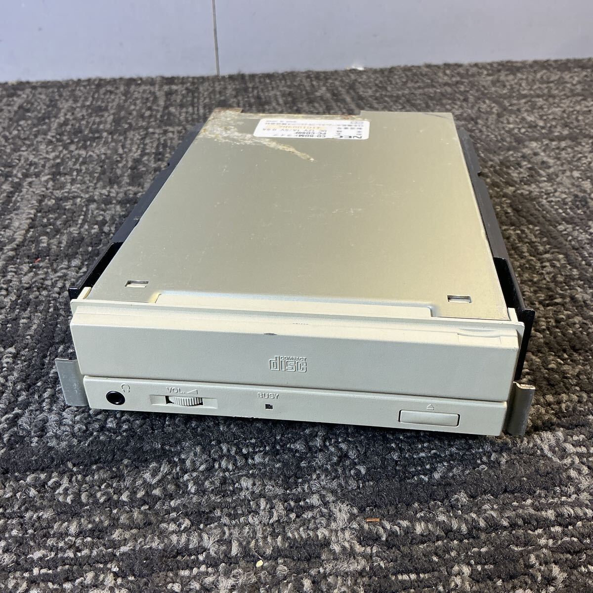 中古】PC-98用 CD-ROMドライブ NEC PC-CD60D 未チェックジャンクの落札