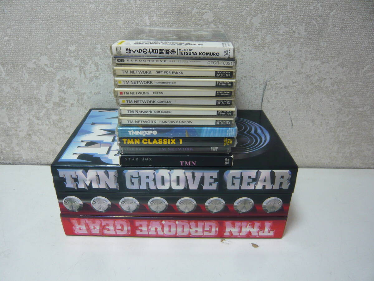 TM NETWORK TMN 終了 非売品フライヤー 4001 DAYS GROOVE 小室哲哉